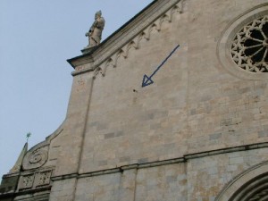 Particolare della Cattedrale di Sarzana (foto di L. Manzo)